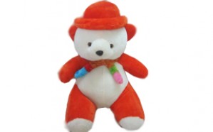 Teddy bear scarf