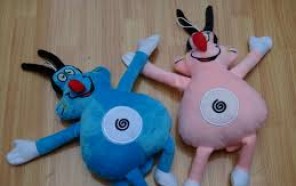 Mèo oggy thú nhồi bông Mèo oggy thú nhồi bông