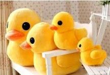 Yellow Duck stuffed animal