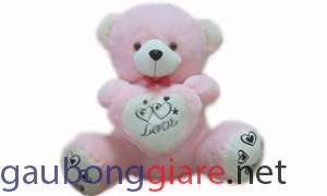 gấu bông thêu chân gấu bông thêu chân